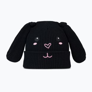 Detska zimska kapa BUFF Knitted Fun rabbit black