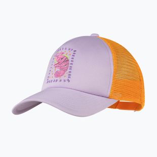 Detská šiltovka BUFF Trucker kalita sheer lilac