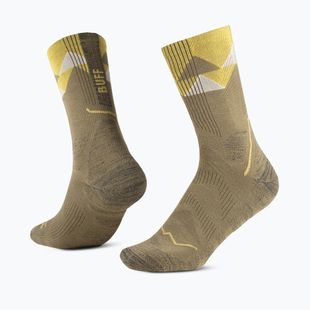 Ponožky BUFF Thermomet Crew olive green