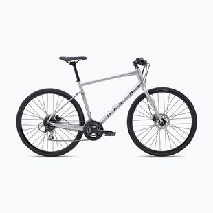 Pánsky crossový bicykel Marin Fairfax 2  700C lesklý strieborný/čierny