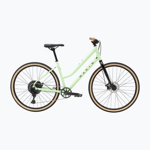 Dámsky crossový bicykel Marin Kentfield 2 ST 700C lesklý svetlozelený/čierny