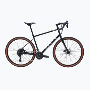 Gravelový bicykel Marin Four Corners 1 Sword 700C gloss black/silver/blue