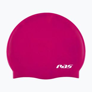 Plavecká čiapka RAS Silicone pink