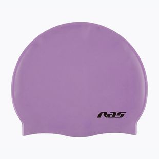Plavecká čiapka RAS Silicone violet