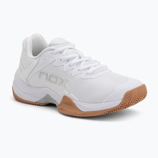 Topánky na padel NOX ML10 Hexa white/gum rubber
