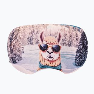 Puzdro na lyžiarske okuliare COOLCASC Llama Goggle Cover