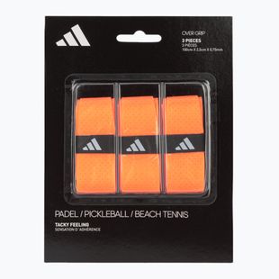 Owijki do rakiet do padla adidas Padel Overgrip Set 3 ks  orange