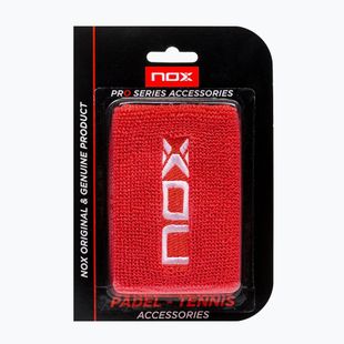 Potítka NOX Wristband with Logo 2 szt. white/blue