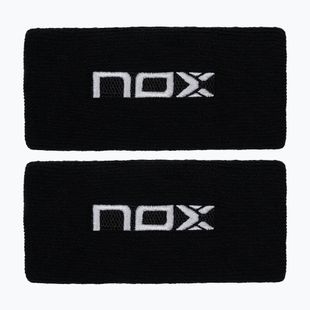 Potítka NOX Wristband with Logo 2 szt. black/white