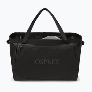Cestovná taška Osprey Transporter Gear Tote 60 l raven black/black