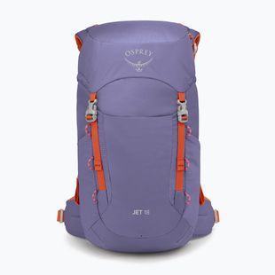 Detský turistický batoh Osprey Jet 18 l euphoria purple/ mars orange