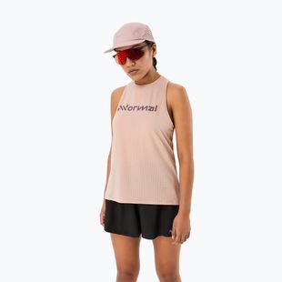 Dámske bežecké tričko NNormal Race Tank dusty pink