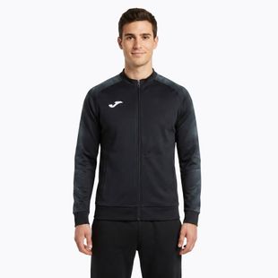 Pánska bežecká mikina Joma Elite XI Full Zip black/anthracite