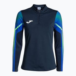 Dámska bežecká mikina Joma Elite XI navy/fluor green
