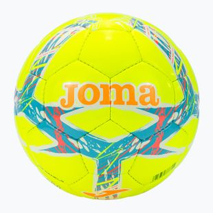 Futbalová lopta Joma Dali III žltá/fluor tyrkysová veľkosť 3