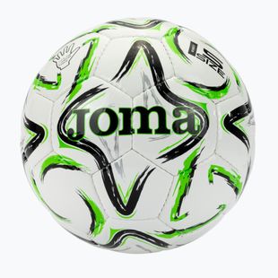 Futbalová lopta Joma Egeo II black/fluor green veľkosť  5