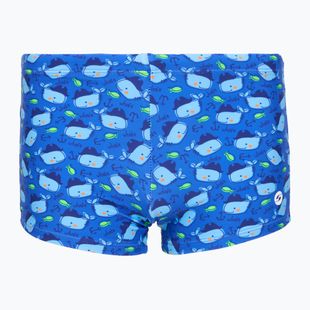 Detské plavecké boxerky RAS Whale Trunks denim blue