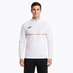 Pánska bežecká mikina Joma Record III Full Zip biela