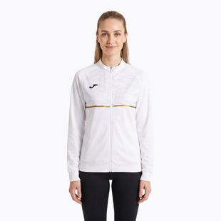 Dámska bežecká mikina Joma Record III Full Zip biela