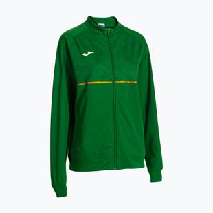 Dámska bežecká mikina Joma Record III Full Zip green