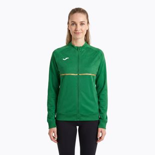 Dámska bežecká mikina Joma Record III Full Zip green