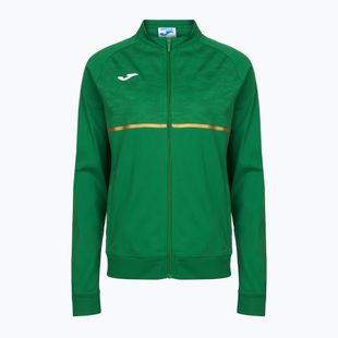 Dámska bežecká mikina Joma Record III Full Zip green