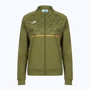 Dámska bežecká mikina Joma Record III Full Zip green