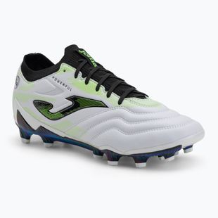 Joma pánske kopačky Powerful Top FG white/black