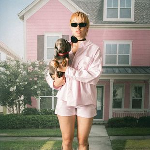 Dámska košeľa Kaotiko Stripes Dark People pink / white