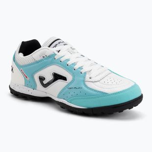Pánske futbalové kopačky Joma Top Flex 2642 TF fluor turquoise/white