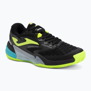 Pánske tenisové topánky Joma Roland C black/fluor yellow
