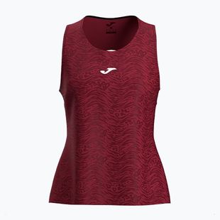 Dámske tenisové tričko Joma Challenge Sleeveless W burgundy