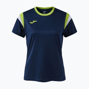 Dámske tenisové tričko Joma Terra dark navy/lime