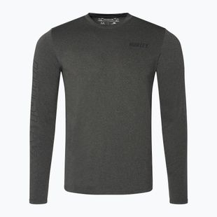 Pánske tričko Hurley H2O-Dri Easton black heather longsleeve