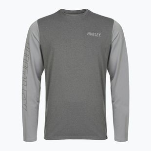 Hurley pánske dlhé rukávy H2O-Dri Easton ion grey heather