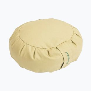 Meditačný vankúš JadeYoga Organic Cotton Round Zafu Meditation Cushion khaki