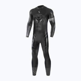 Pánska triatlonová kombinéza Synergy Hybrid EFX4 Full Sleeve Triathlon black