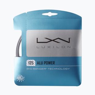 Tenisová struna Luxilon BB Alu Power 12,2 m strieborná WRZ9951SI