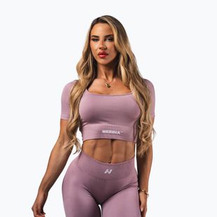 Dámske tréningové tielko  NEBBIA Flow Seamless pink