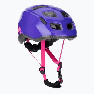 Detská cyklistická prilba Kellys Zigzag 022 purple
