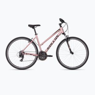 Dámsky crossový bicykel Kellys Clea 10 28" rose gold
