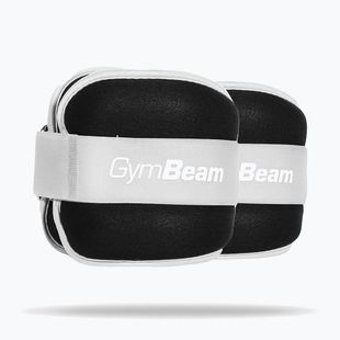 Závažia na zápästia a členky GymBeam 2 x 1 kg black