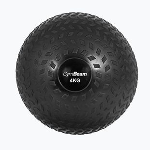 Medicínska lopta GymBeam Slam Ball 4 kg čierna