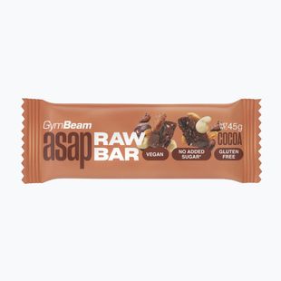 Energetická tyčinka GymBeam ASAP Raw 45 g cocoa