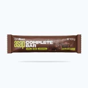 Proteínová tyčinka GymBeam ASAP Complete 100 g chocolate