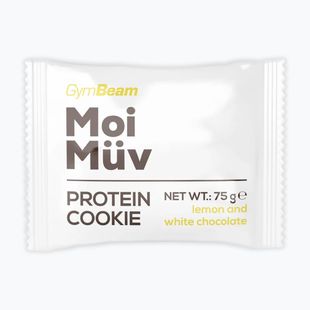 Proteínová sušienka GymBeam MoiMüv 75 g lemon/white chocolate