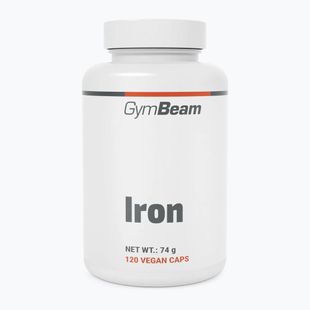 Železo GymBeam Iron 120 kapsúl