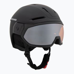 Lyžiarska prilba Blizzard Edge Visor black/mirror smoke