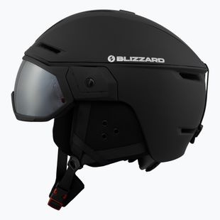 Lyžiarska prilba Blizzard Edge Visor black/mirror smoke