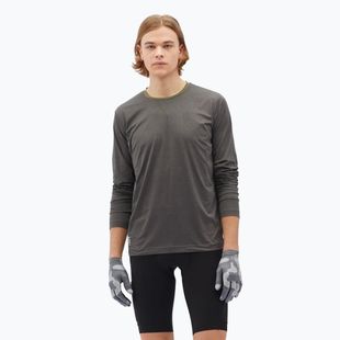 Pánsky cyklistický dres longsleeve SILVINI Casalo charcoal/olive